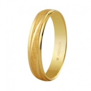 «WIND» Alianza Oro 9K amarillo