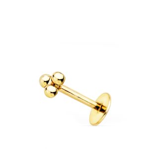 «REN» 18K PIERCING OREJA ORO
