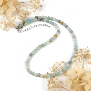 Collar Piedra Amazonita - Collar de la Calma y la Verdad