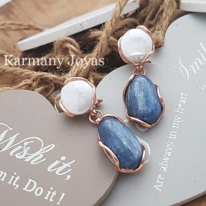 Pendientes Luxury Lapislázuli