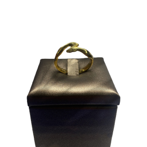 «ABRAZO» anillo Oro Handmade