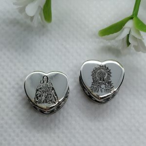 Abalorio/Charm de plata de 1ª Ley – VIRGEN DE LOS REMEDIOS/VIRGEN DE LA SALUD (Fregenal de la Sierra)