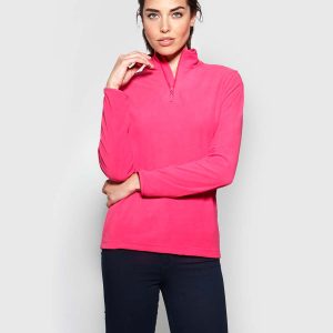 Micropolar con media cremallera Roly Himalaya WOMAN