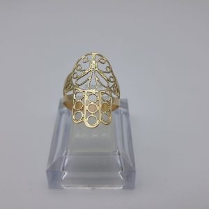 Sortija en oro de 18 ktes  Ref 041