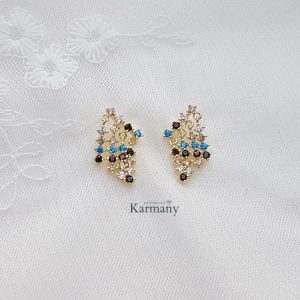 Pendientes de Plata Cortina