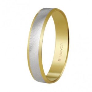 «POSEIDÓN» alianza bicolor 18K