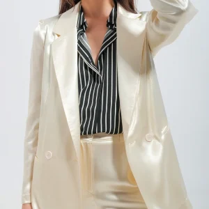 Americana Satinada Oversize Cloud Dancer