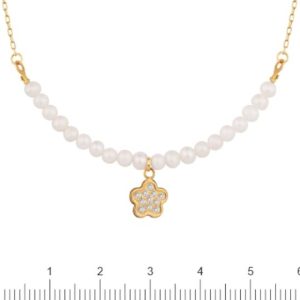 Collar de Perlas Flor