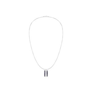 COLLAR TH ACERO Y PLACA ESMALTE AZUL HOMBRE – 2790599