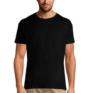 Camiseta básica negra unisex
